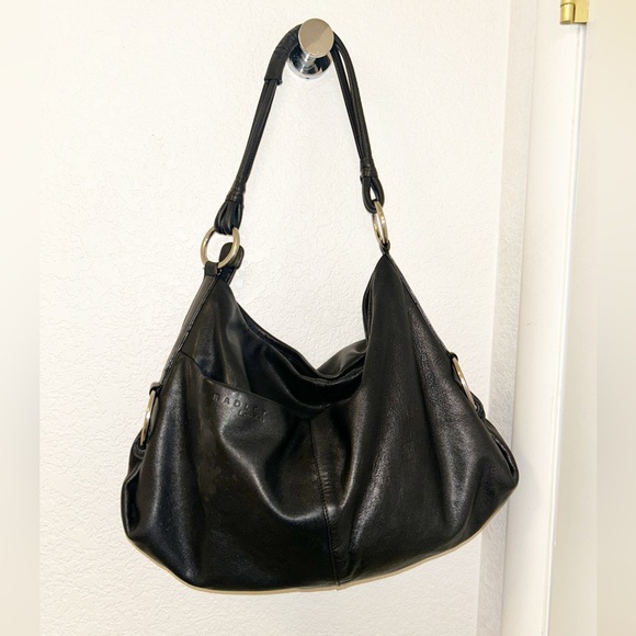 RADLEY LONDON Handbags - RADLEY London 🇬🇧 Leather Hobo Shoulder Tote Top Zip Closure & Silver Hardware
